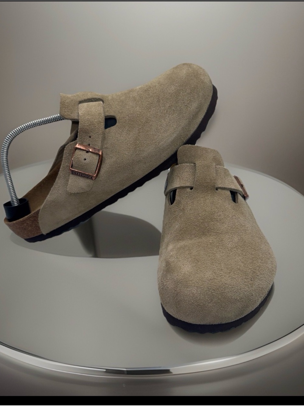 Birkenstock Suede Footbed Insole - Brown